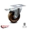 Service Caster 4 Inch High Temp Phenolic Wheel Swivel Top Plate Caster with Total Lock Brake SCC-TTL20S414-PHRHT - alternate 4